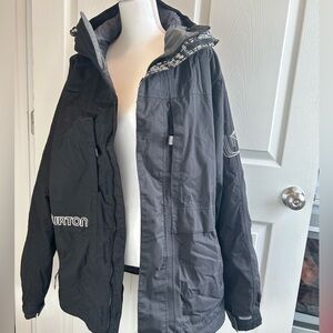 Y2K Burton Men's Black Ski Snowboard Jacket
